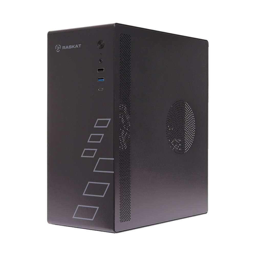 Компьютер Raskat Standart 300 (Intel Core i3 12100, RAM 16Gb, SSD 480Gb, kb+ms, черный)