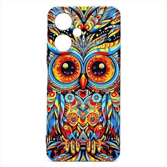 Задняя накладка Luxo Creative для Xiaomi Redmi 13C 5G/Poco M6 5G (117) (multicolor) (229744)