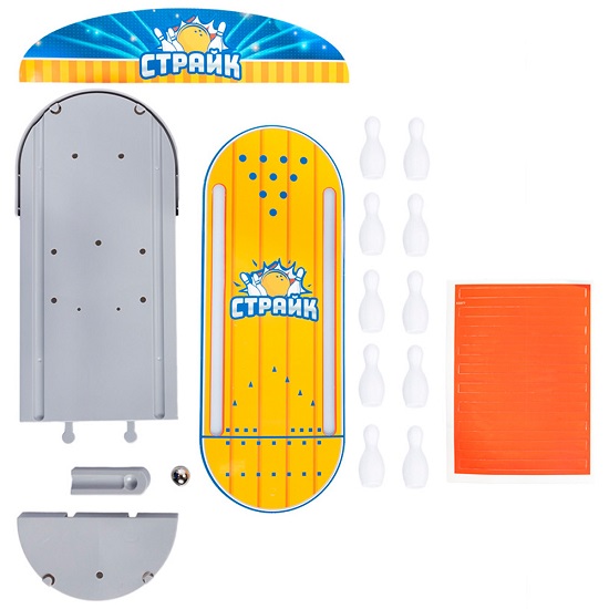 Игра настольная боулинг "Страйк" УТМ01469095 4