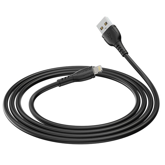 Кабель USB <--> Lightning  1.0м BOROFONE BX51 черный 4