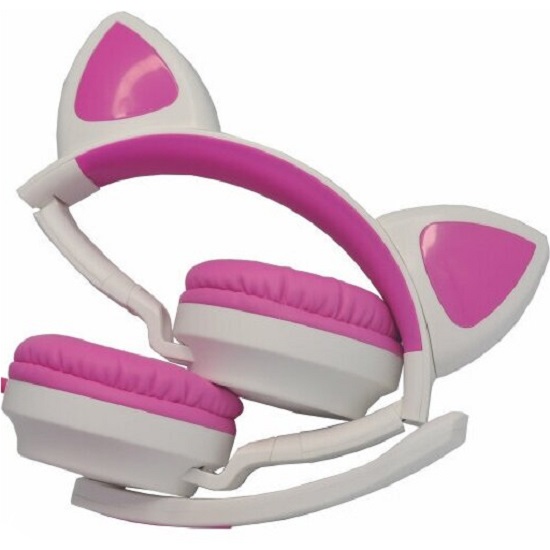 Наушники QUMO Game Cat White&pink (GHS 0035) 5