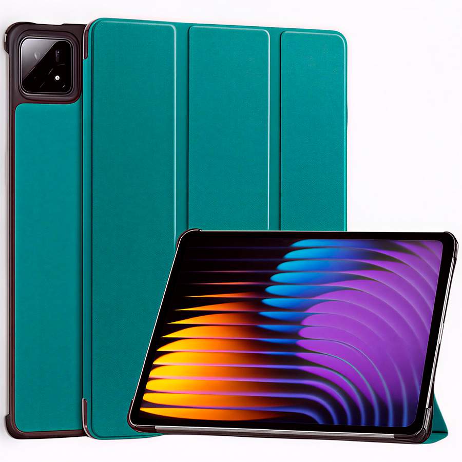 Чехол футляр-книга VANDA для Xiaomi Pad 7/7 Pro 11.2" (зеленый) 