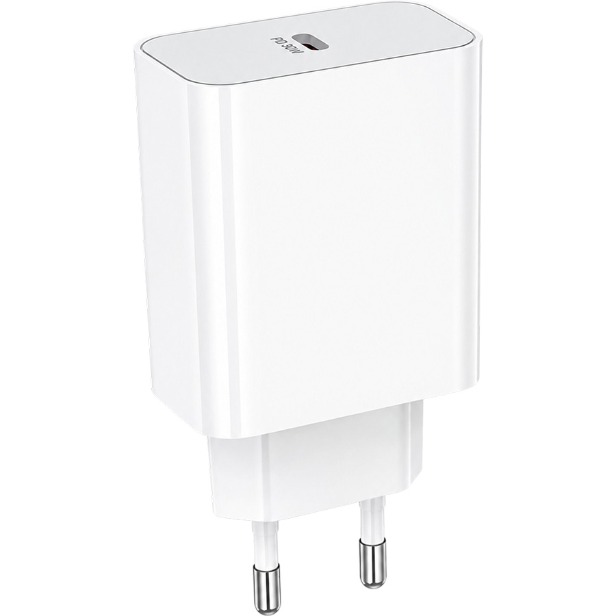 Сетевое ЗУ 1Type-C BOROFONE BA107A, White