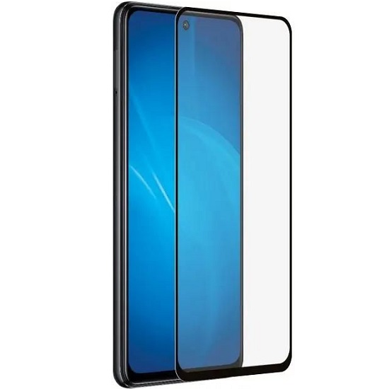 Противоударное стекло MANYMAX для Xiaomi Poco X6 Pro, SUPER-D, черное