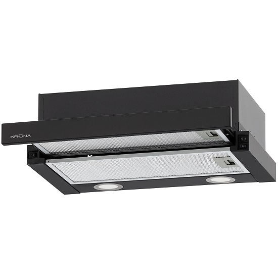 Вытяжка KRONA KAMILLA T 500 Black/ KRHD216
