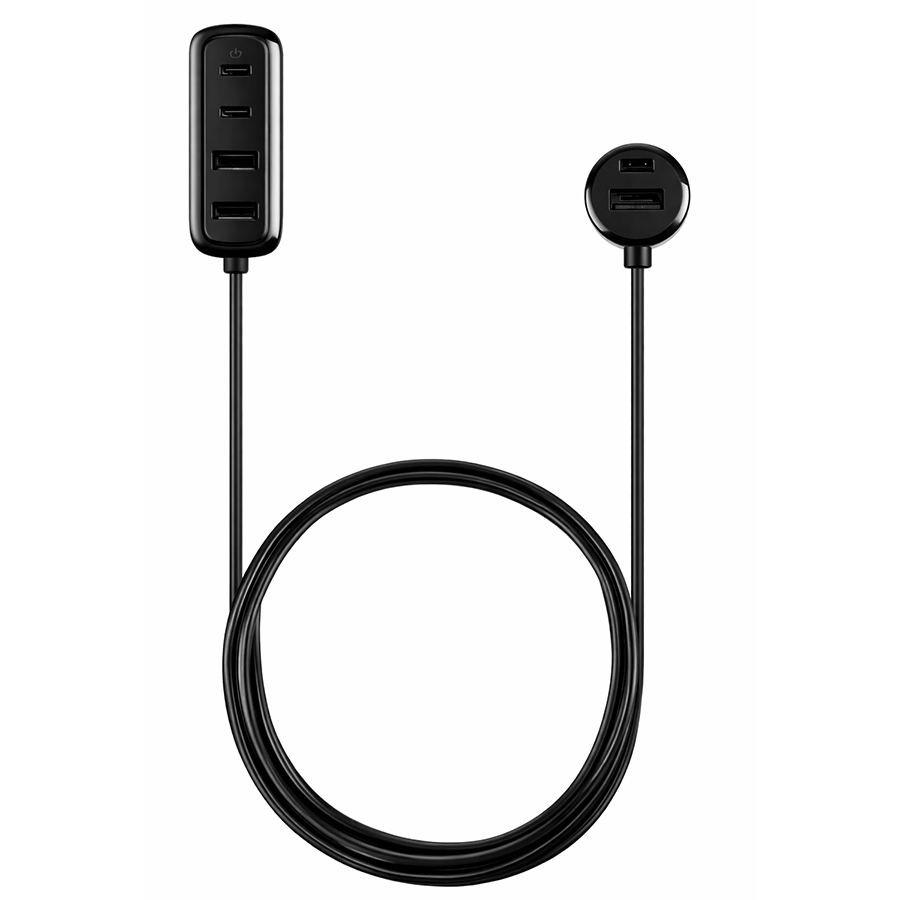 Авто ЗУ 3У 3USB/3Type-C TTEC 2CKP06S черный 2