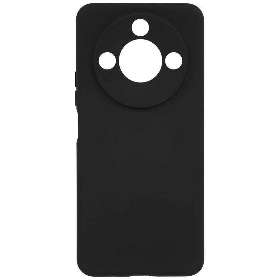 Задняя накладка ZIBELINO Soft Matte для Honor X9c 5G (черный) с микрофиброй