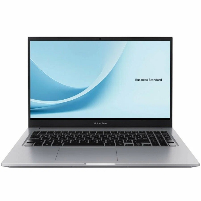 Ноутбук 15.6" Maibenben B115B (AMD Ryzen 3-5300U/ 8 GB/ SSD 512 ГБ/ Win11) (B115B-R351UMB1SPSRE2), серебристый 