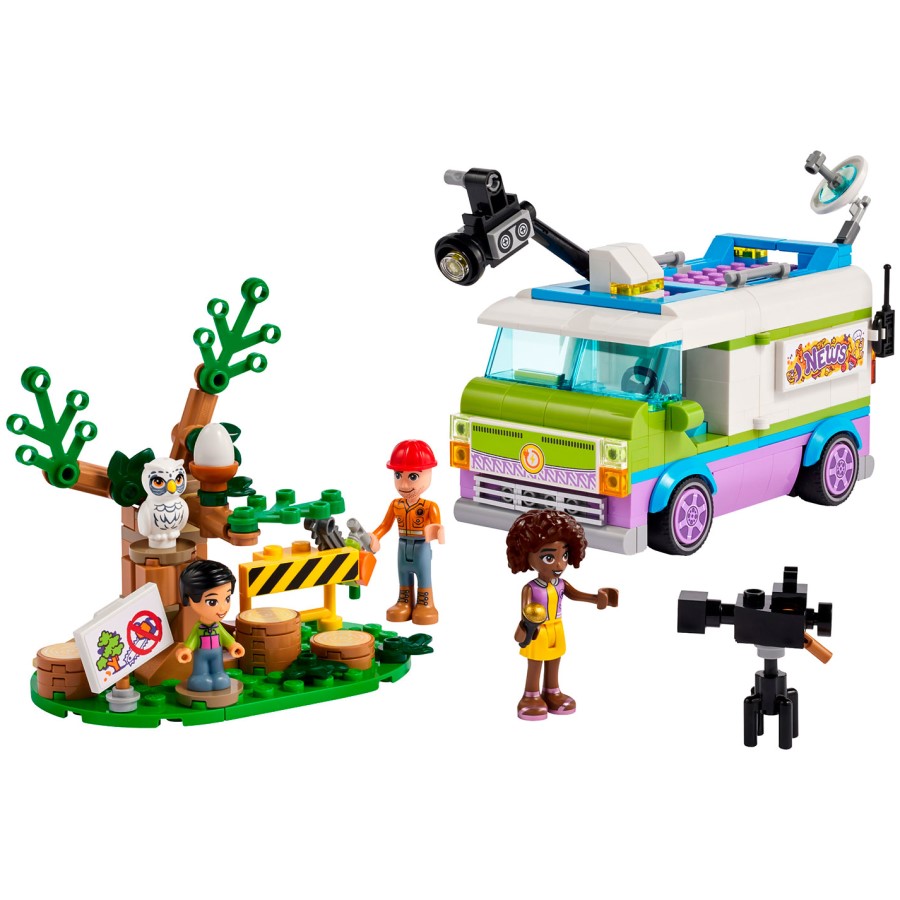 Конструктор LEGO Friends 41749 Фургон отдела новостей (Уп: 37*27*12) 3