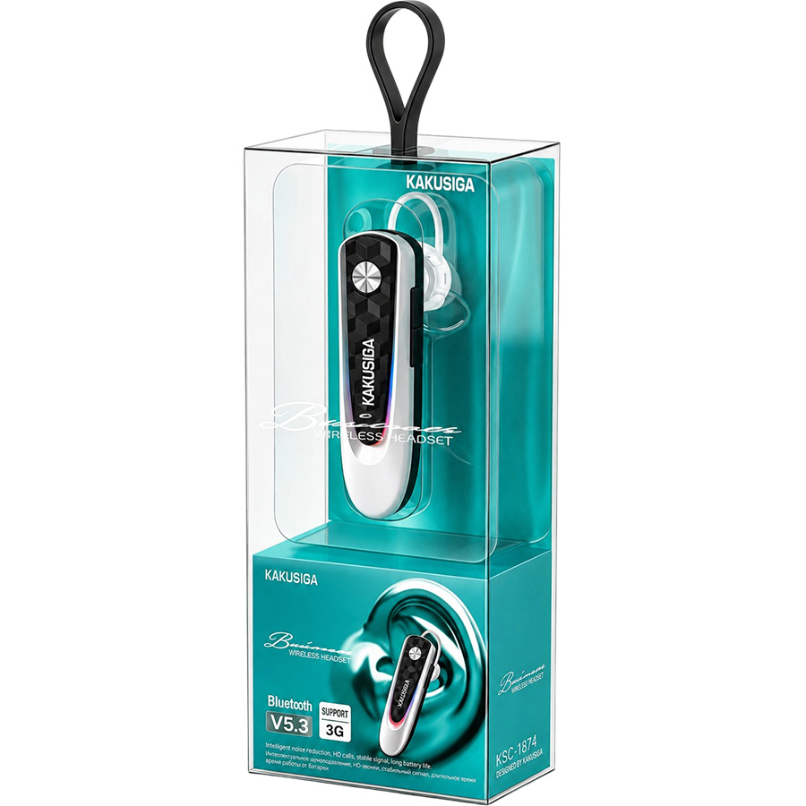 Гарнитура-Bluetooth Kakusiga KSC-1874 черная 3