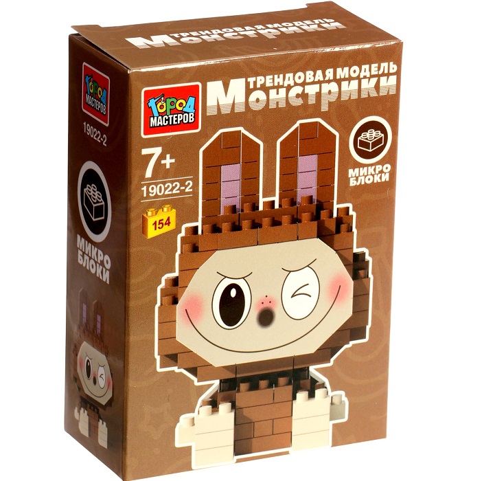 Конструктор 3D «Монстрики», 154 детали 10957036 7