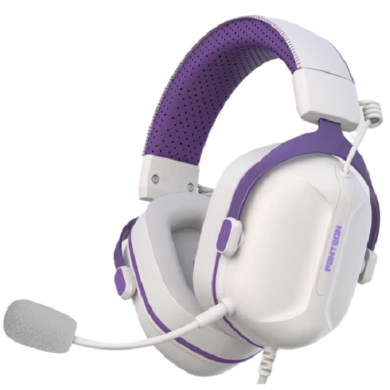 Наушники JETACCESS  PANTEON GHP-970 PRO White-Purple 1