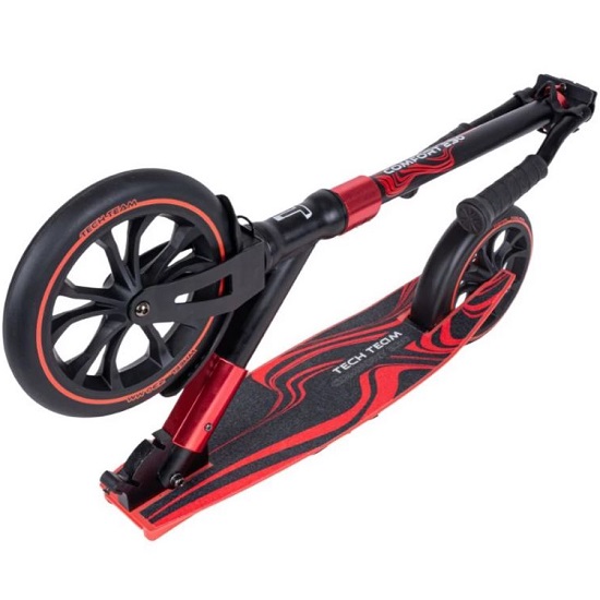 Самокат TECH TEAM COMFORT 230R black/red 1/2 5