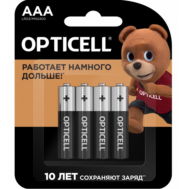 Элемент питания OPTICELL LR03 BASIC BL-4 (4/48/192)
