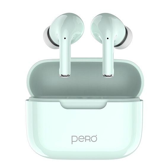 Наушники PERO TWS06 COMFORT Light green 2