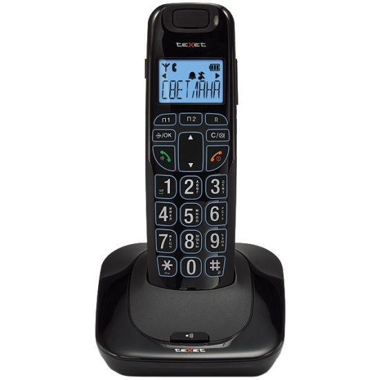 Радиотелефон TEXET TX-D7505А черный 2