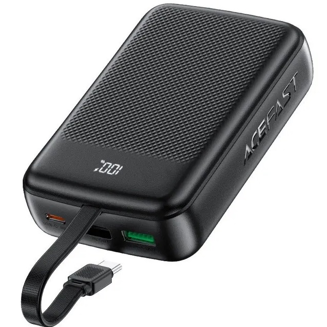 Внешний АКБ ACEFAST M14 (20000mAh) черный, PD20W 3