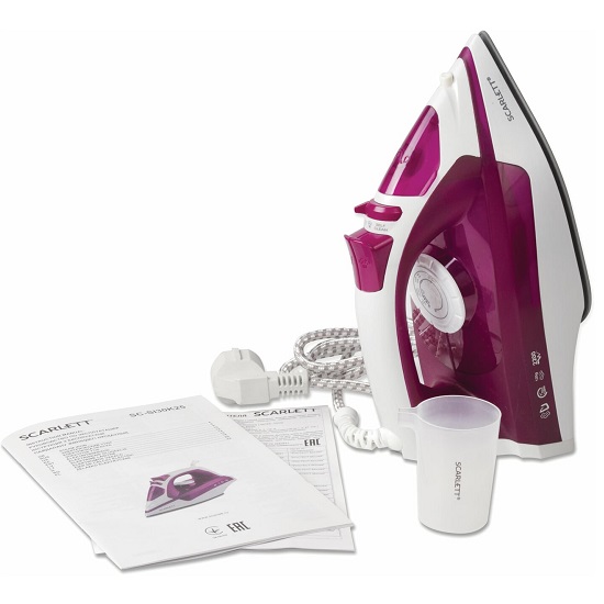 Утюг SCARLETT SC-SI30K25 розовый 9