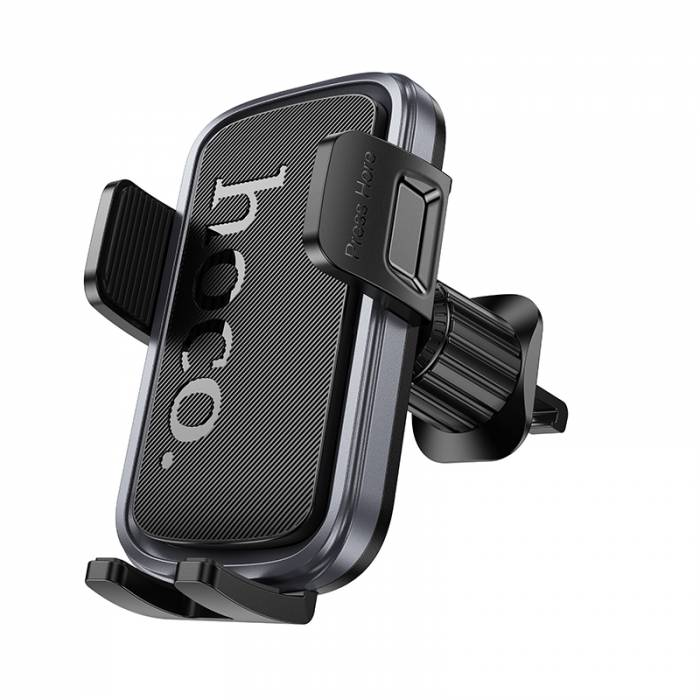 Автомобильный держатель HOCO H78 Black metallic