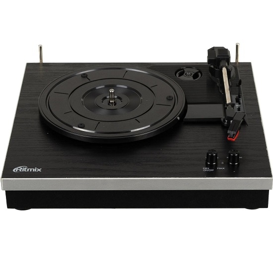 Виниловый проигрыватель RITMIX LP-380B Black wood 4