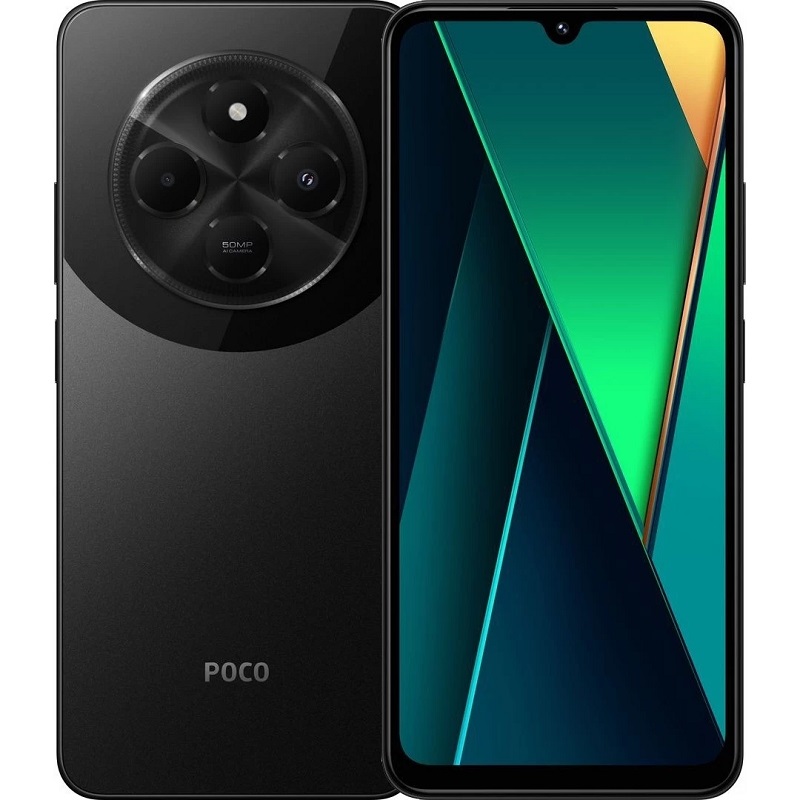 Смартфон Xiaomi POCO C75 6/128Gb Черный 1