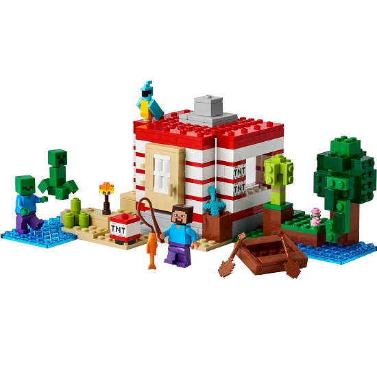 Конструктор LEGO Minecraft 21275 Дом в джунглях TNT 3