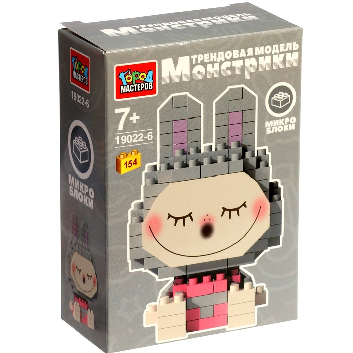 Конструктор 3D «Монстрики», 154 детали 10957036 6