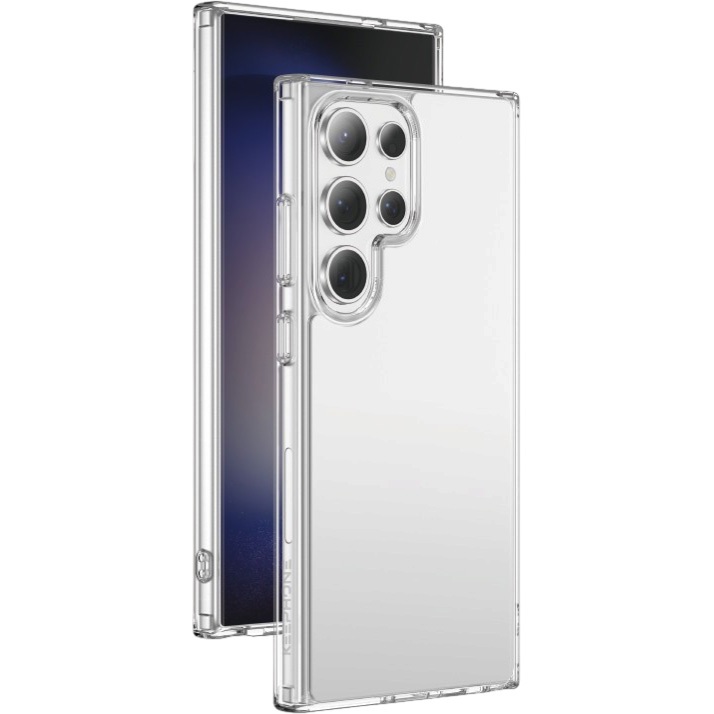 Задняя накладка KEEPHONE HYBRID для Samsung Galaxy S24 ULTRA CLEAR