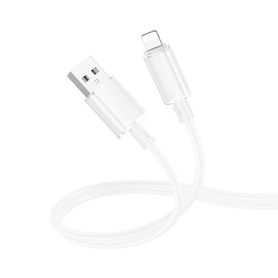 Кабель USB <--> Lightning  1.0м BOROFONE BX112 White 2