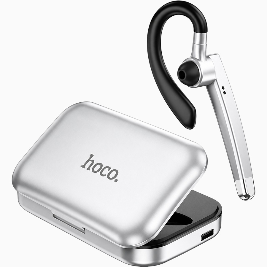 Гарнитура-Bluetooth HOCO DES48, silver 2