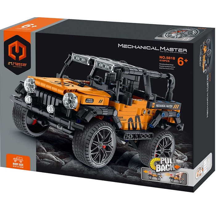 Конструктор IM.Master "Orange Offroad Warrior" 5818_MK