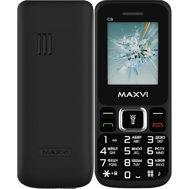 Телефон MAXVI C3i Black