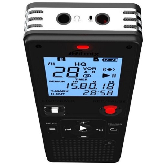 Диктофон RITMIX RR-820 4Gb Black 4