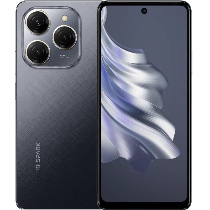 Смартфон Tecno Spark 20 Pro 8/256 Черный 1