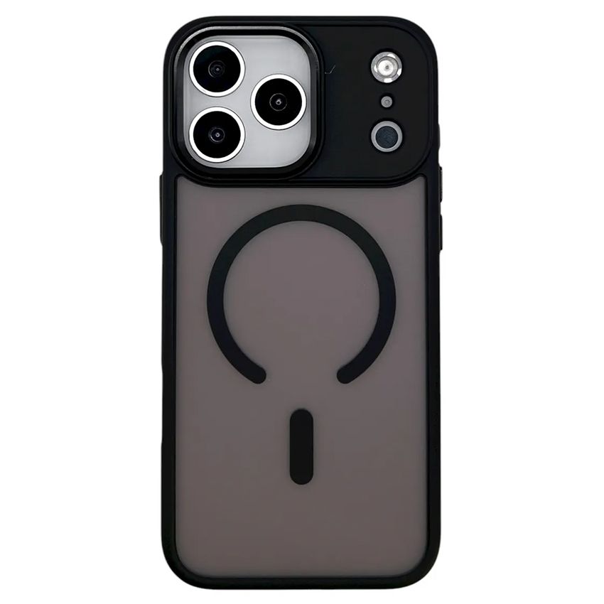Задняя накладка KEEPHONE MAGO PRO MAGSAFE MATTE CASE для iPhone 17 PRO MAX (BLACK)