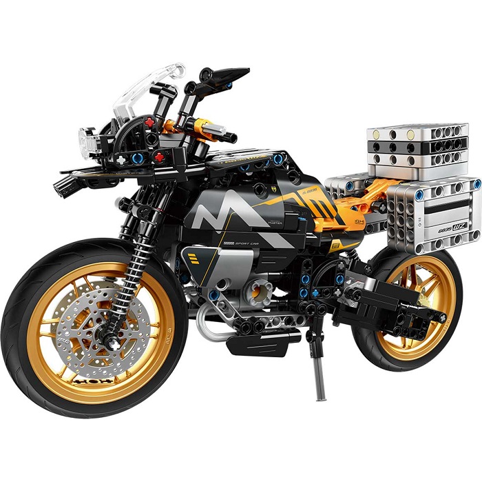 Конструктор IM.Master 6835_MK Black motorcycle 2