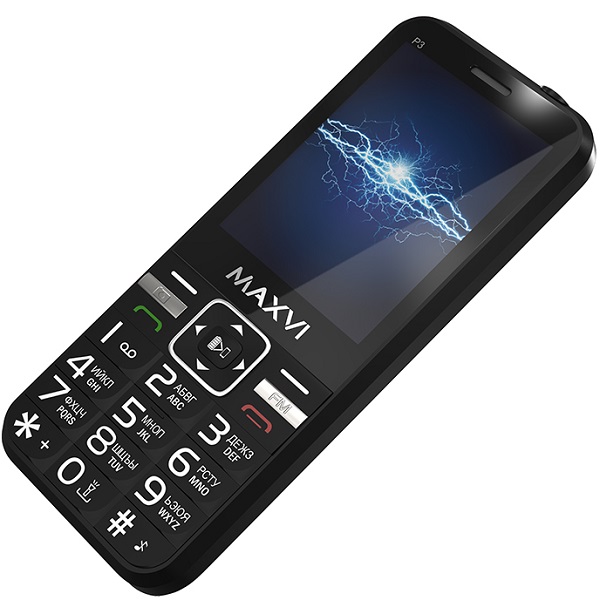 Телефон MAXVI P3 Black 2