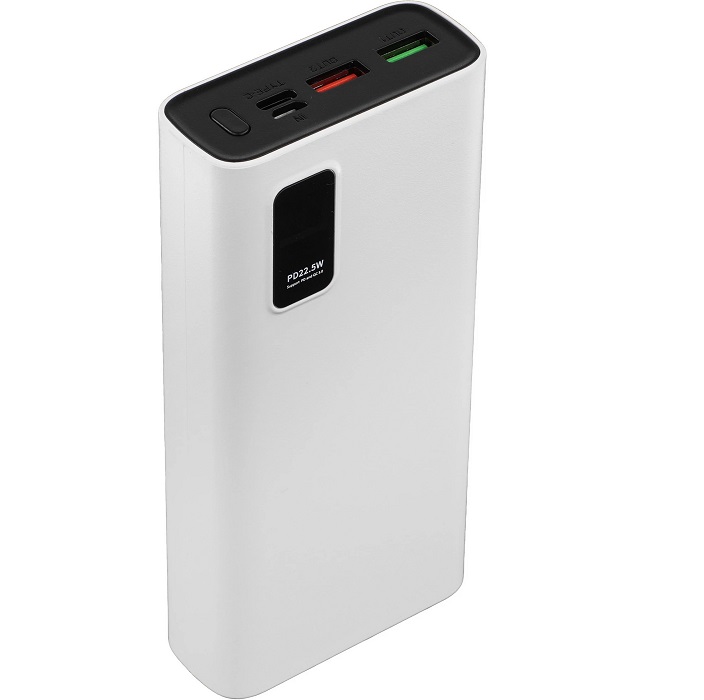 Внешний АКБ PERO PB06 (20000mAh) белый
