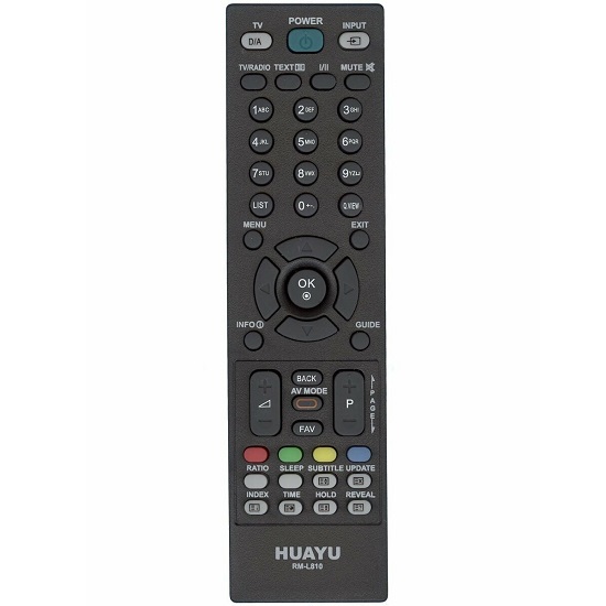 Пульт универсальный для TV LG LCD RM-L810