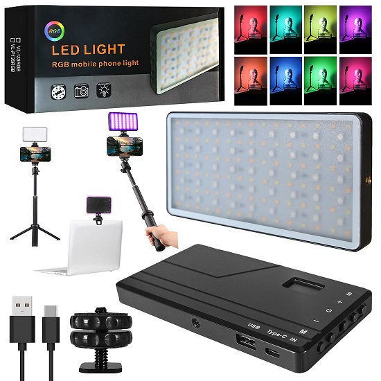 Селфи свет VL-P135RGB 3