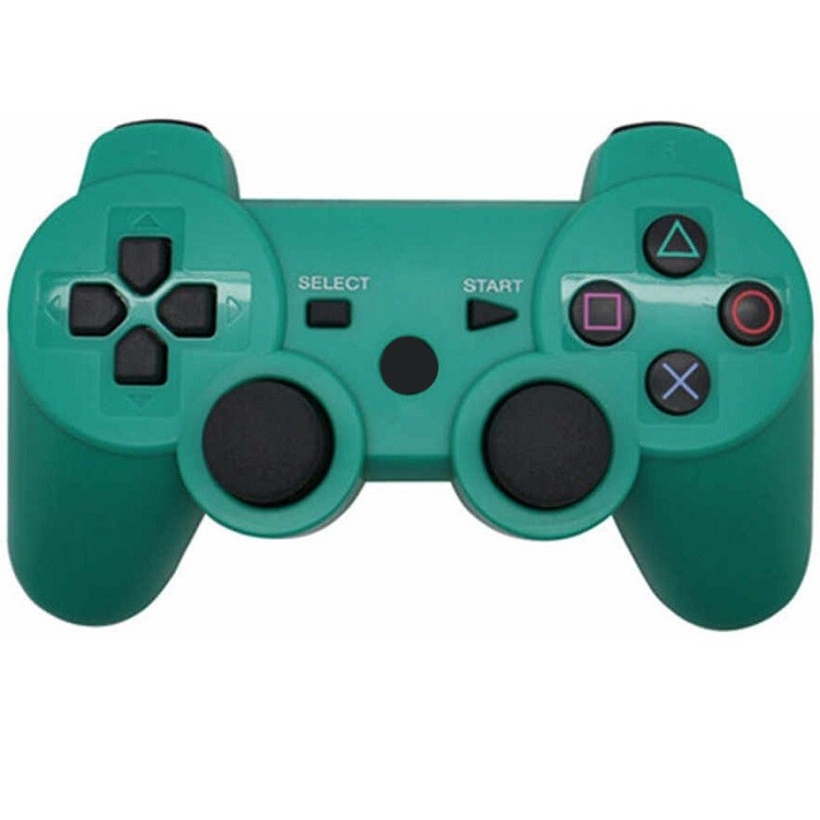 Геймпад БП для SONY PS3 зеленый (не оригинал)