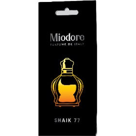 Ароматизатор MIODORE - Shaik 77 (подвесной картонный)