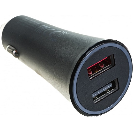 Авто ЗУ 2USB XIAOMI GDS4147GL 37W черное 3