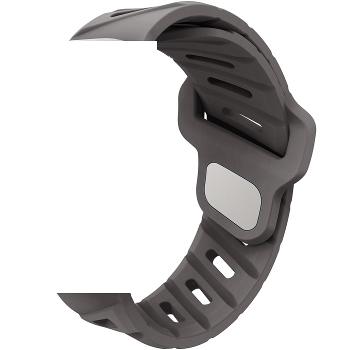 Силиконовый ремешок Zintare LOOP для Apple Watch 42/44/45/49 мм. темно-серый