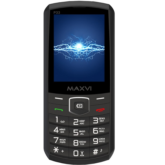 Телефон MAXVI P33 black 2