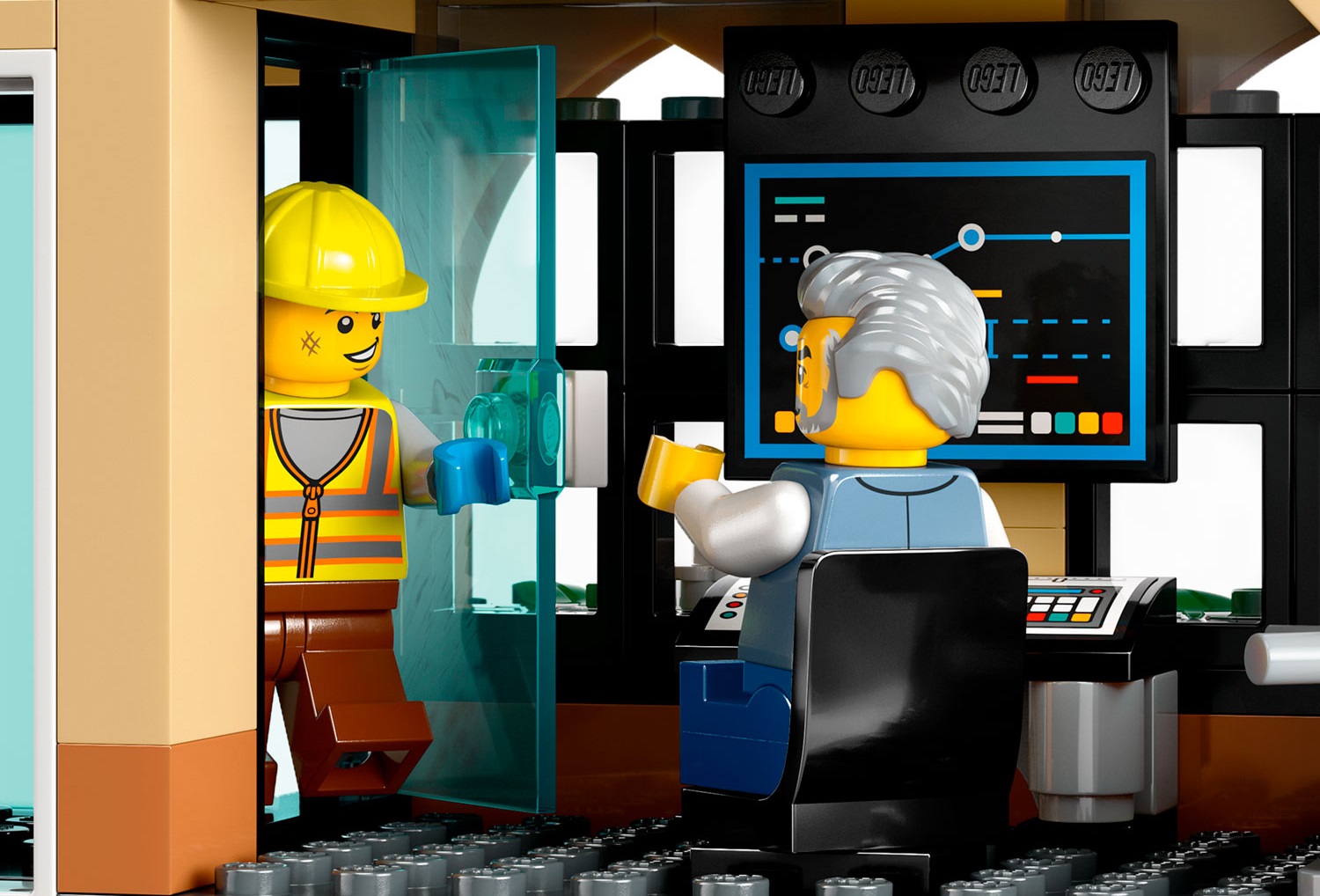Город в движении с LEGO
