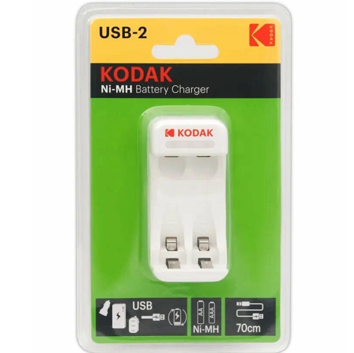 Зарядное устройство KODAK  C8001B USB [K2AA/AAA] (1/6/24/1200)