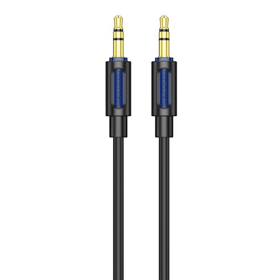 Кабель Jack 3.5 <--> Jack 3.5  1.0м BOROFONE BL20 True, черный