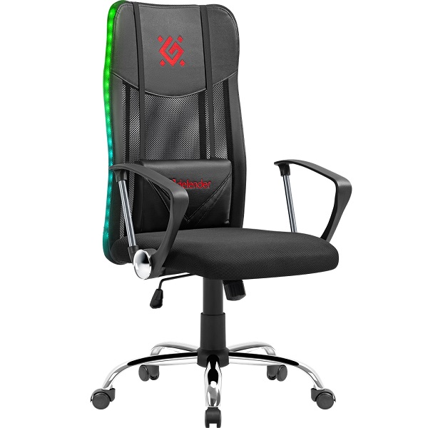 Кресло игровое Defender TOTEM RGB подсветка