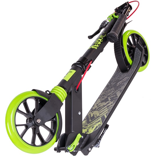 Самокат TECH TEAM Delta, Black\Green Арт.684629 7